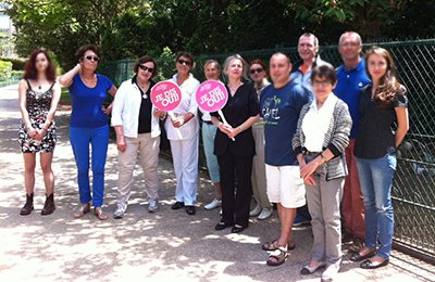 Marche sophro #GWD2015 Journée mondiale du bien-être à Vichy