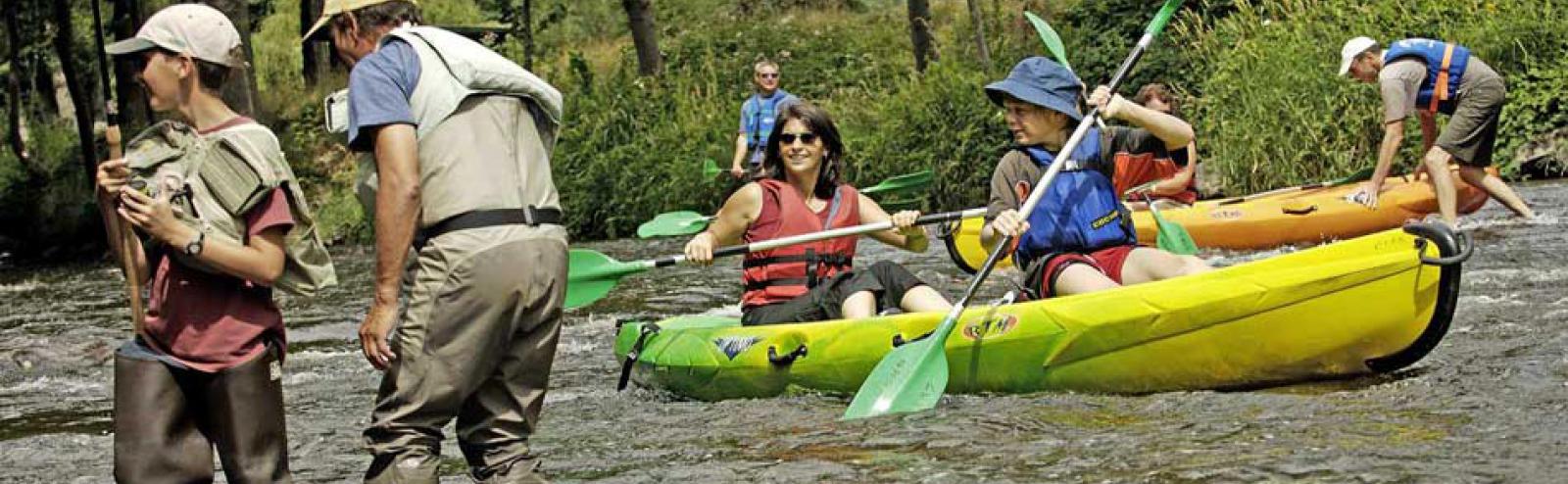 Découvrir l'Allier et ses rivières en canoë-kayak !